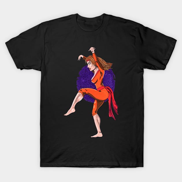 Karate Girl T-Shirt by FilMate